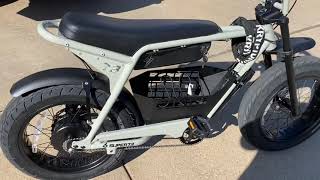 Super73 ZX urban basket dual battery? - YouTube