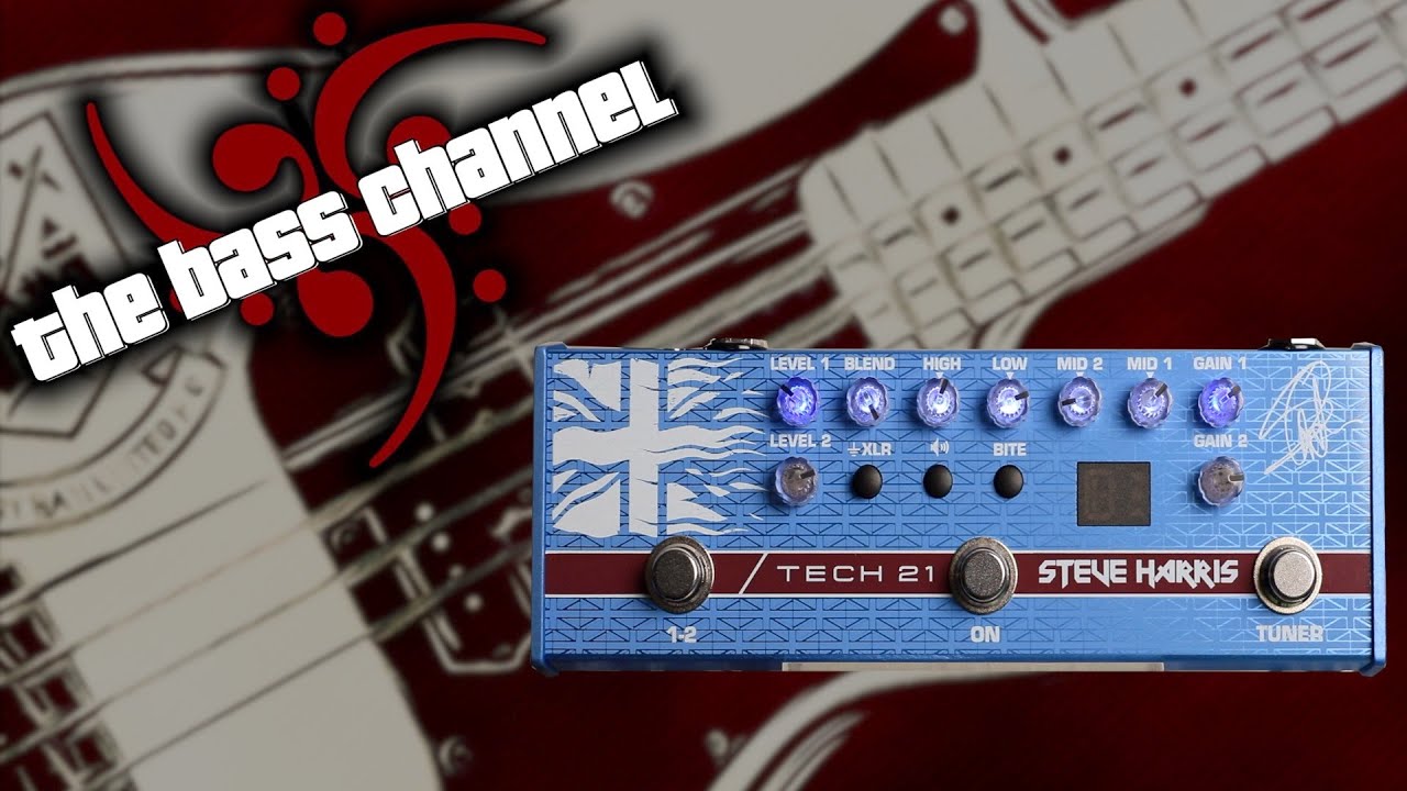 ベース Tech21 SH1 Steve Harris Signature Tech 21 Steve Harris SH1