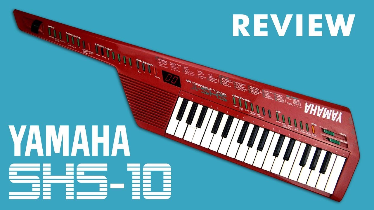 Yamaha SHS-10 Keytar Review - YouTube