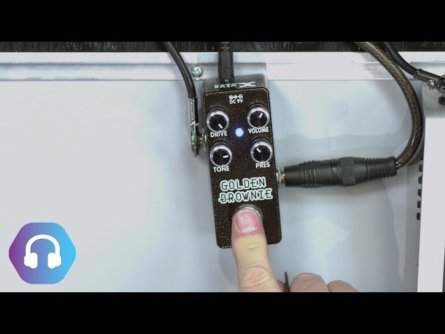 Xvive T1 Golden Brownie Pedal - Thomas Blug - YouTube