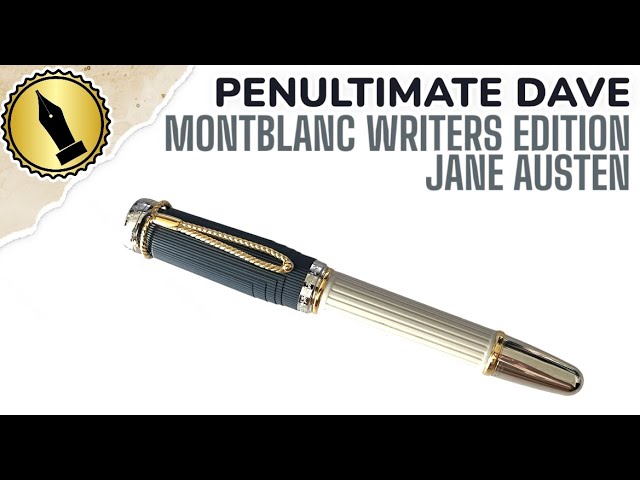 Montblanc Writers Edition Jane Austen Unboxing and Review - YouTube