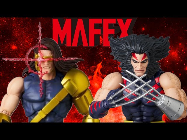 Mafex Weapon X and Cyclops Age of Apocalypse REVEALED! - YouTube