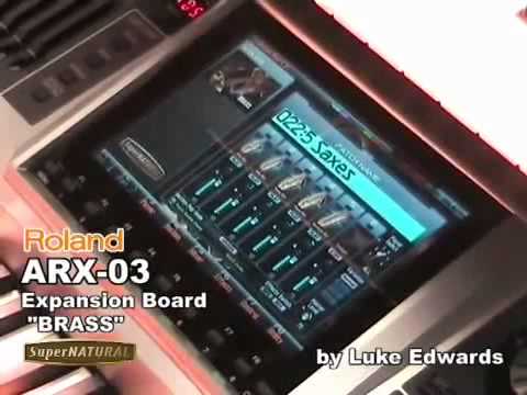 鍵盤楽器 Roland ARX-03 Expansion Board [BRASS] Roland ARX-03 Brass