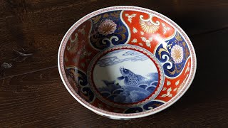 2026年最新Yahoo!オークション 【古伊万里】『 色絵金彩人物文大鉢 径