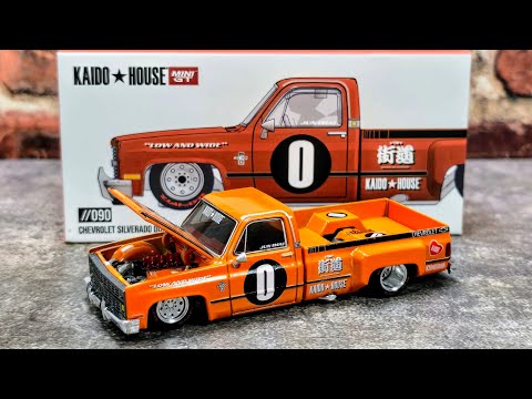 REVIEW: KAIDO☆HOUSE x MINI GT Chevy Silverado Dually Kaido V2 Die