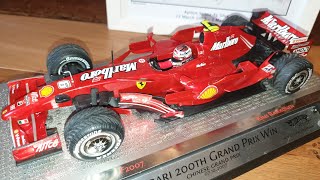 ミニカー Hot Wheels Ferrari F2007 1:18 1/18 Kimi Raikkonen 2007