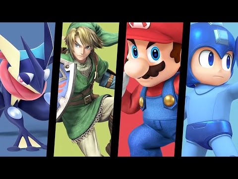 非売品】大乱闘スマッシュブラザーズ for 3DS B2 特大 告知 ポスター