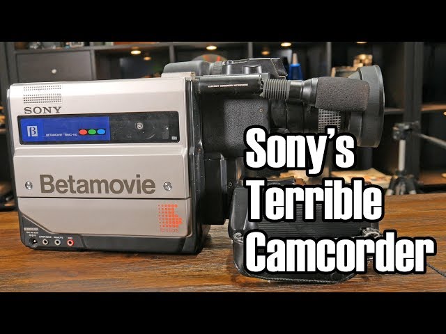 Betamovie: Sony's Terrible (But Ingenious) Camcorder - YouTube