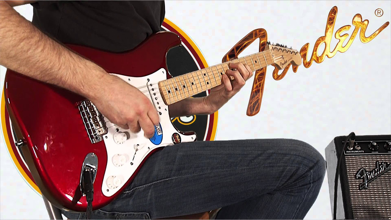 Fender Jimmie Vaughan Tex Mex Strat / Stratocaster - YouTube