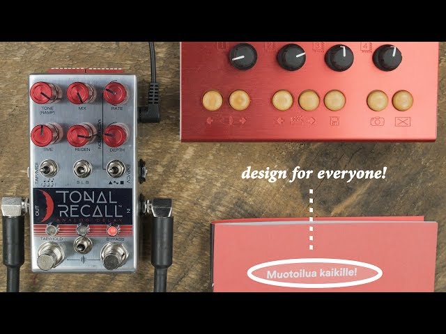 Chase Bliss - Tonal Recall: Red Knob Mod - YouTube