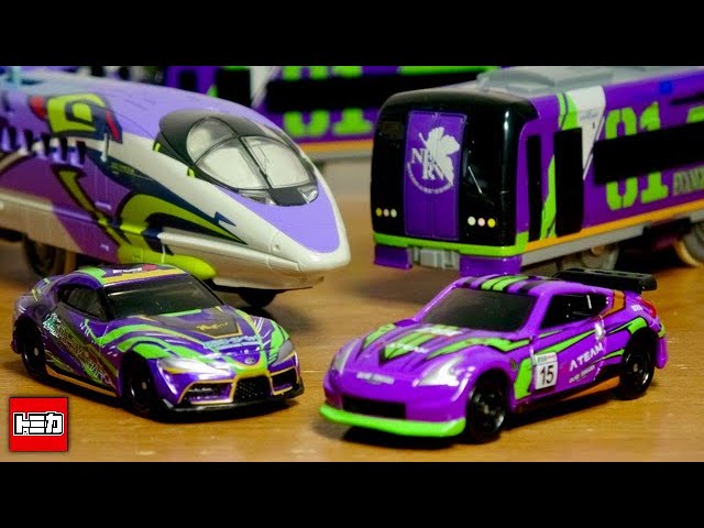 The first Eva Racing Tomica Fairlady Z Z34 is here! Purple body