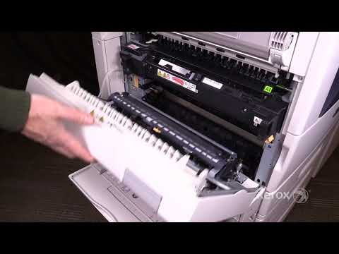 Xerox® AltaLink® C8070 Family Clearing Jams in the Left Upper Door