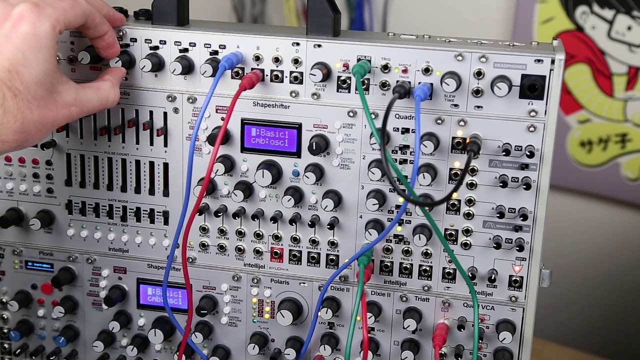 Intellijel Mixup - Compact Mono/Stereo Chainable Mixer - YouTube