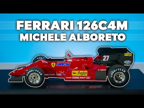 カスタム品 1/18 GP replicas フェラーリ 126C4 1984 カスタム品 1/18