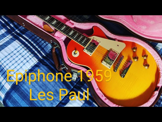 Gibson Burstbucker 2 & 3 Demo (Epiphone 1959 Limited Edition Les