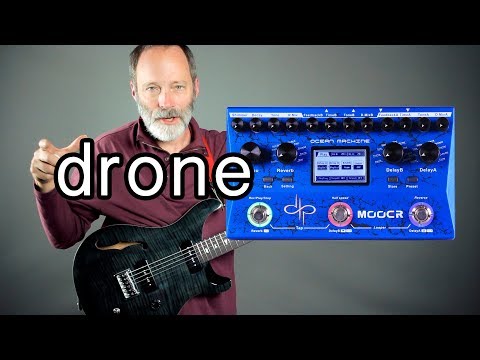 Mooer Ocean Machine = Ambient Guitar Drone Machine! - YouTube