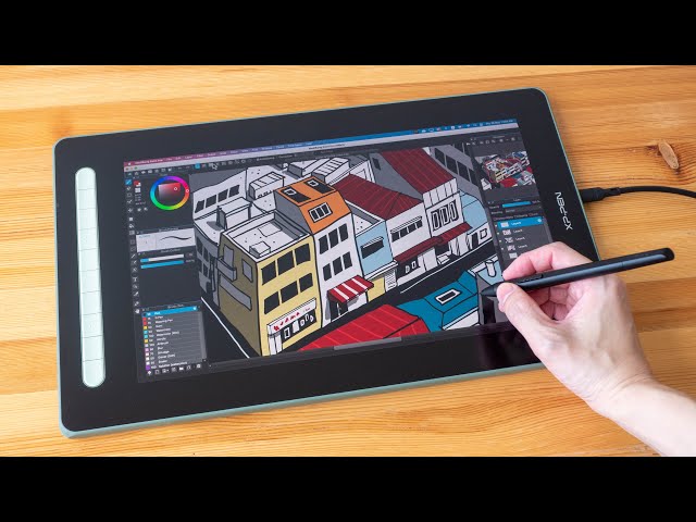 XP-Pen Artist 16 (2nd Gen) pen display review - YouTube