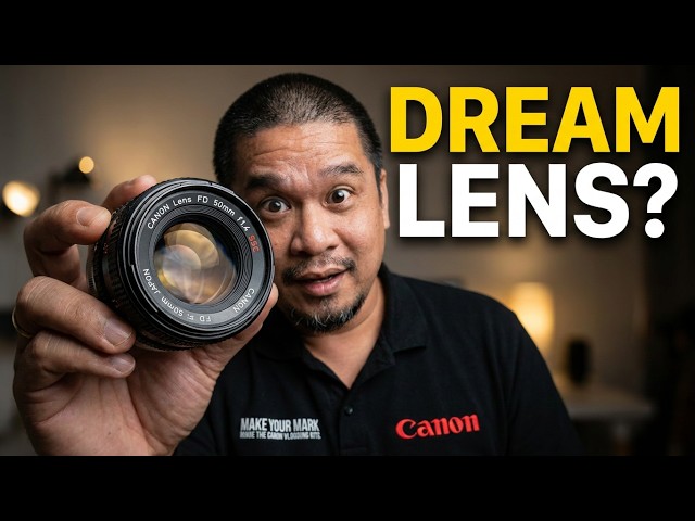 The Dream Lens You've Been Waiting For: Canon FD 50MM F1.4 SSC
