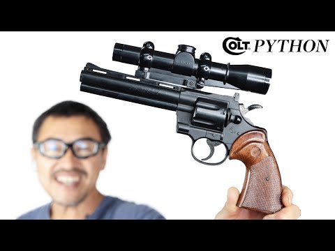 中古 エアガン パイソン 当時のもの 30年前 1990年代 中古 エアガン