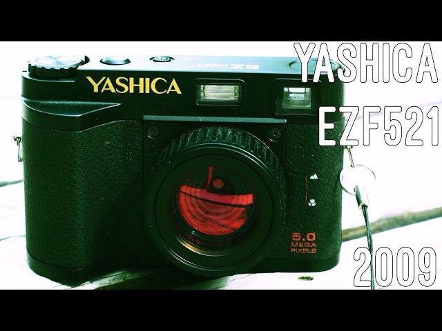 デジカメレビュー】YASHICA EZF521 - YouTube