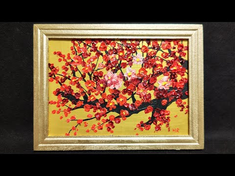 油絵 梅の花 INDOORPLUS公式｜掛絵 梅の花 アートパネル – Indoorplus