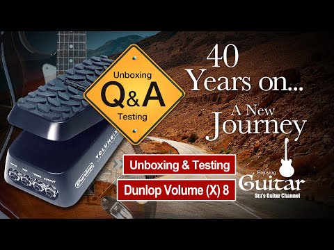 UB:7 Dunlop DVP5 Volume (X) 8 Pedal in Detailed Operation - The