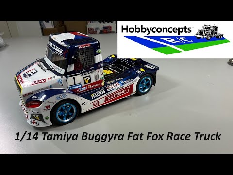 Tamiya 1/14 Buggyra Fat Fox Racing Truck Build - YouTube
