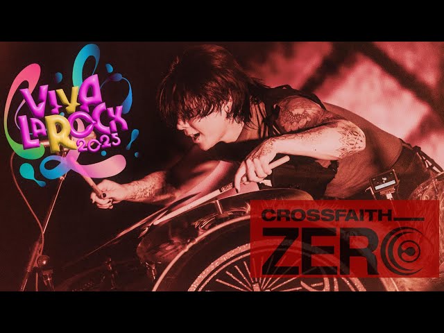 Crossfaith - ZERO (Live Drum Cam from VIVA LA ROCK 2025 at Saitama