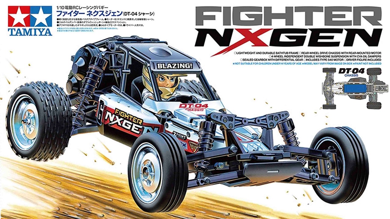 Unboxing Review] Fighter Nexgen DT-04 Chassis Tamiya 1/10 R/C 2WD
