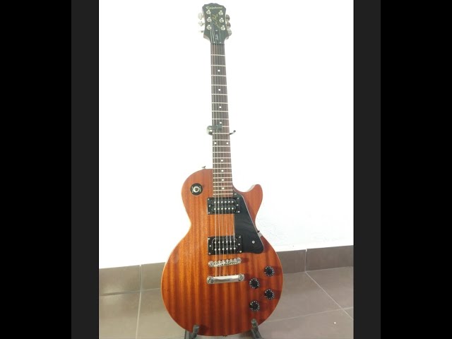 Epiphone Les Paul Studio Worn Brown - Review - YouTube