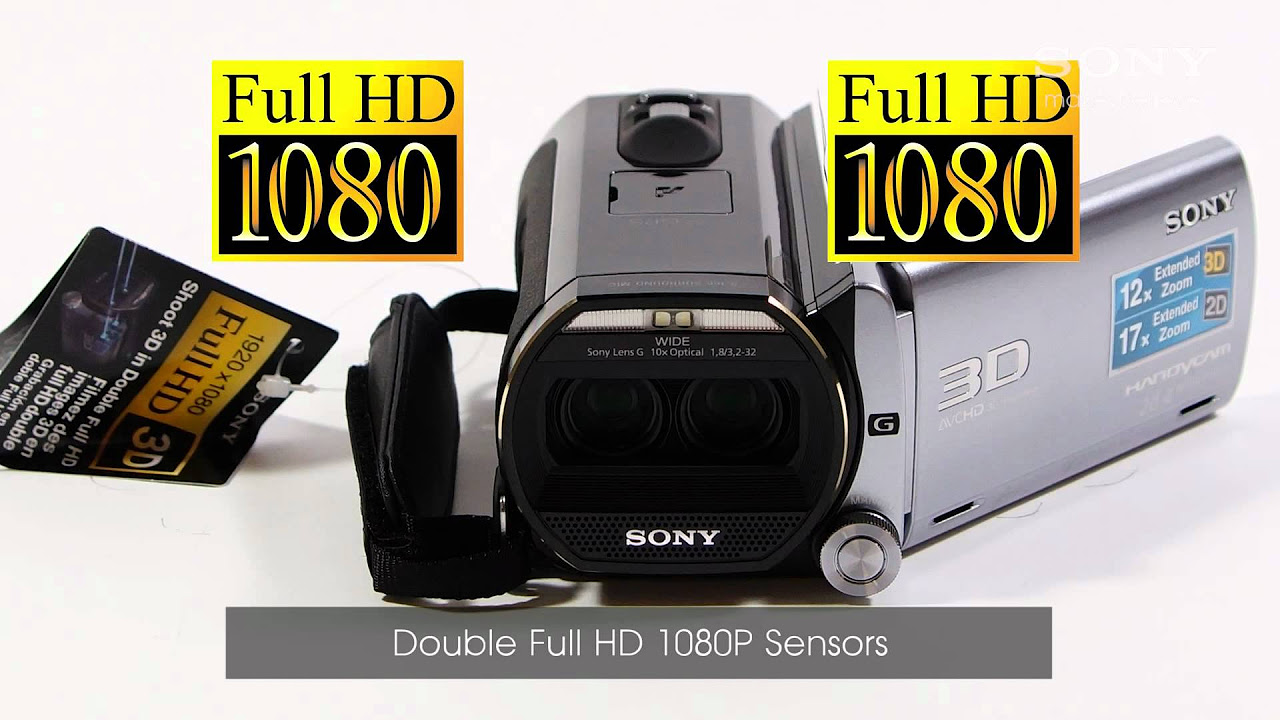 Sony HDR-TD20V 3D Handycam Unboxing - YouTube