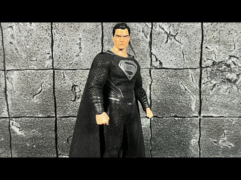 BMS Black Steel Man (Black Suit Superman) review and head repaint