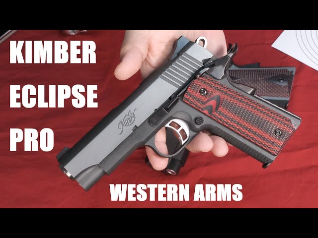 KIMBER ECRIPSE PRO ガスブローバック ウェスタンアームズ - YouTube