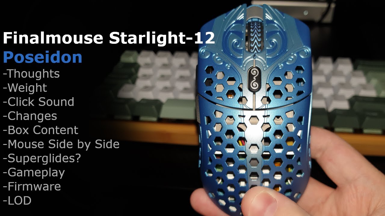 Finalmouse Starlight 12 Poseidon Review - Thoughts & Mouse