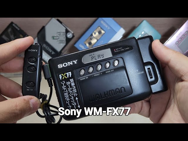 Sony WM-FX77 Cassette player Walkman - YouTube