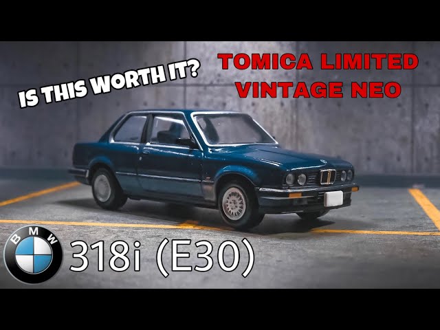Unboxing Tomica Limited Vintage Neo LV-N91a BMW 318i E30 (Blue