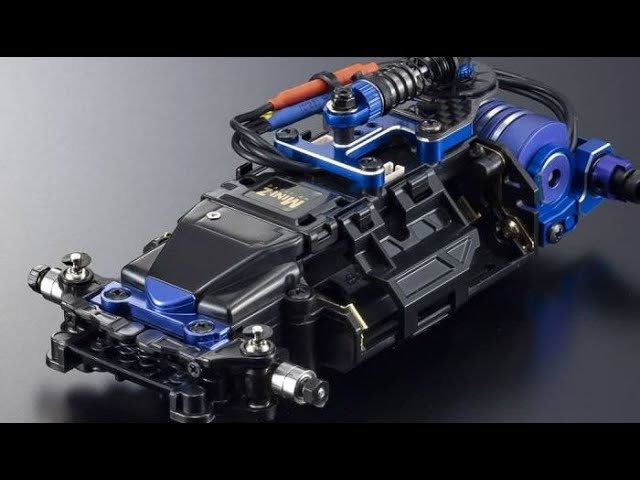 ムゲン MRX5用のメインシャーシー3枚セット（ジャンク品） ムゲン MRX5用の