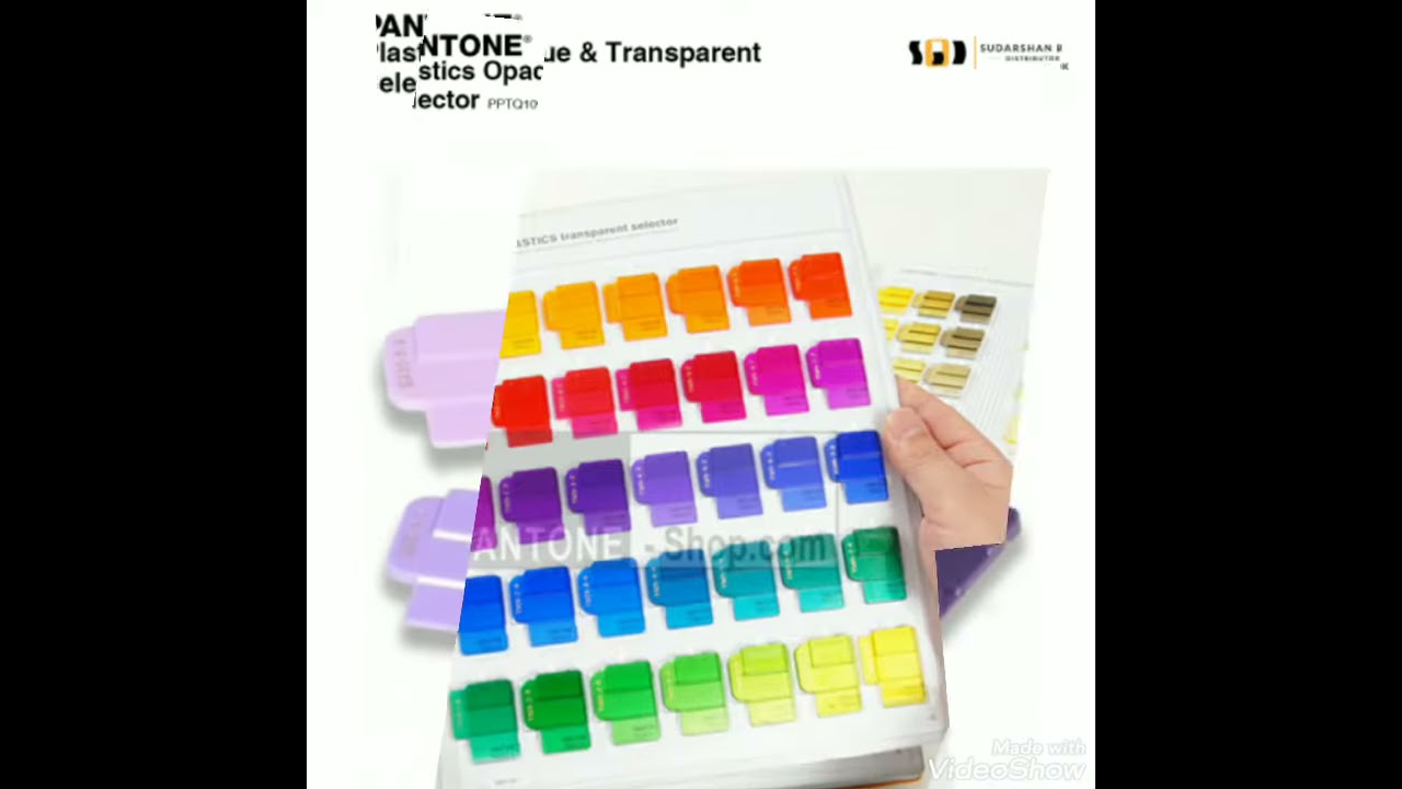 PANTONE plastics color selector 3冊セット