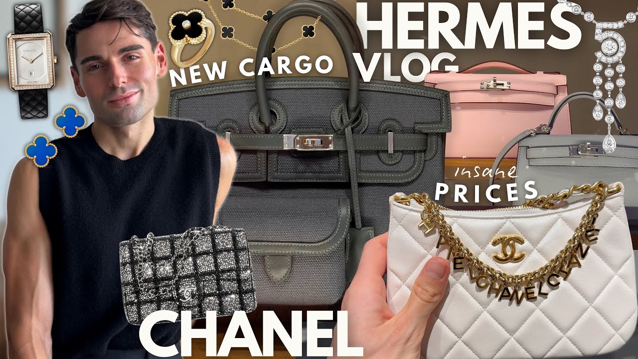 HERMES SHOPPING VLOG & CHANEL in Amsterdam 💎 | Luxury Shopping