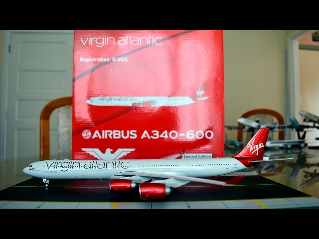 航空機・ヘリコプター Ever Rise 1/200 A340-600 Virgin Atlantic