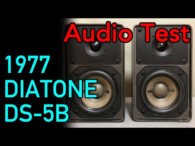 1977 DIATONE DS-5B・国産鈍器系随一のスピーカー / Audio Sound Check