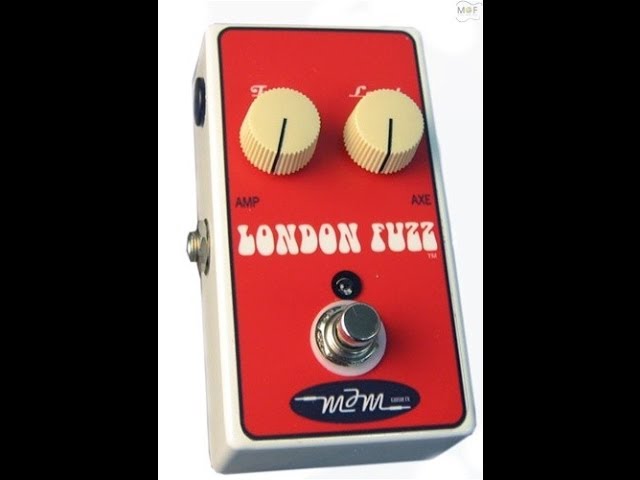 MJM Guitar FX London Fuzz Guitar Pedal Demo by MusicGearFast.com