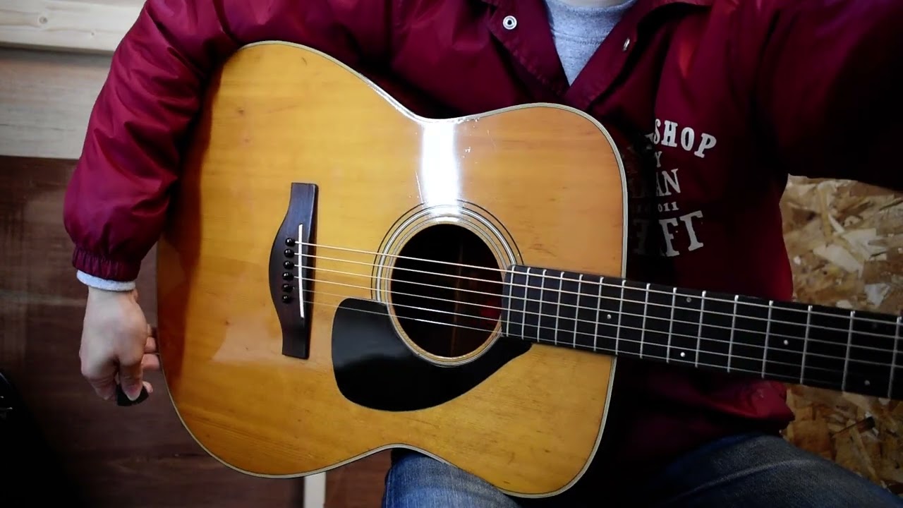 VINTAGE/YAMAHA FG-180 【1971年頃】 ～赤ラベル～@guitarshoptantan