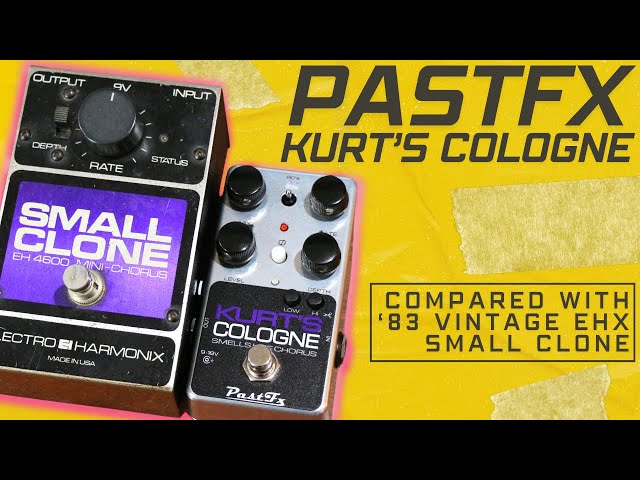 PastFx Kurt's Cologne & 1983 EHX Small Clone: Compared! - YouTube