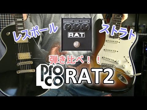 ストラト/レスポールで弾く！」 ProCo RAT2 - YouTube