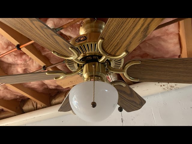 Hampton Bay Minuet II Ceiling Fan | Remake (c.1998) - YouTube