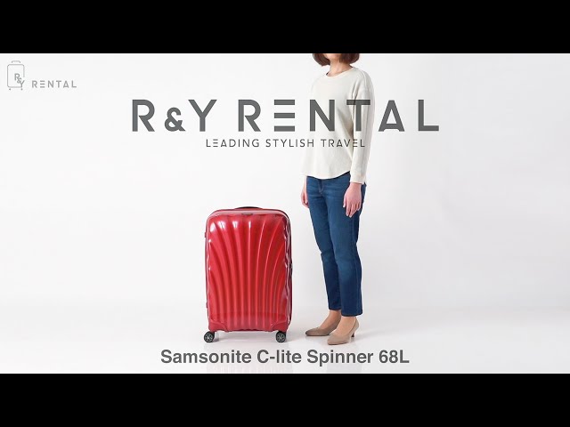 サムソナイト シーライト 68L 4輪 Samsonite C-lite Spinner - YouTube