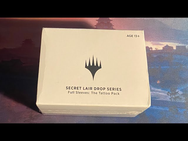 MtG Secret Lair: Full Sleeve, the Tattoo Pack! - YouTube