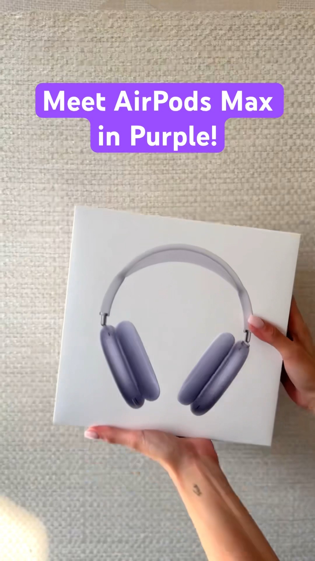 Unboxing the new AirPods Max in Purple🤩 - YouTube