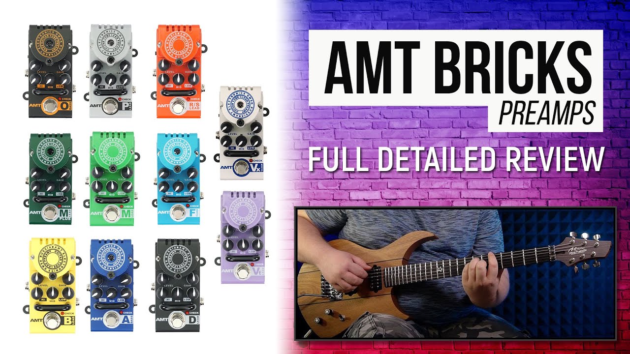 AMT Electronics S1 PreAmp (Soldano tone) 30 Pedals in 30 Days Day